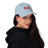 RAD Embroidered logo Cap adult one size fits all