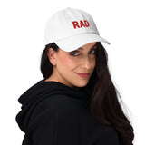 RAD Embroidered logo Cap adult one size fits all