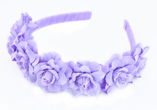 Fabric Flower Headband