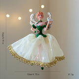 Ballet Girl Christmas hanging ornament