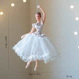 Ballet Girl Christmas hanging ornament