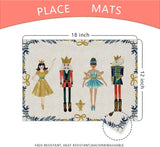 The Nutcracker Set of 4 Christmas Placemats