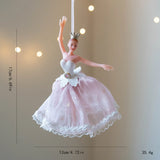 Ballet Girl Christmas hanging ornament