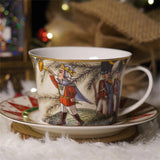 Nutcracker Ballet Bone China Cup and saucer set