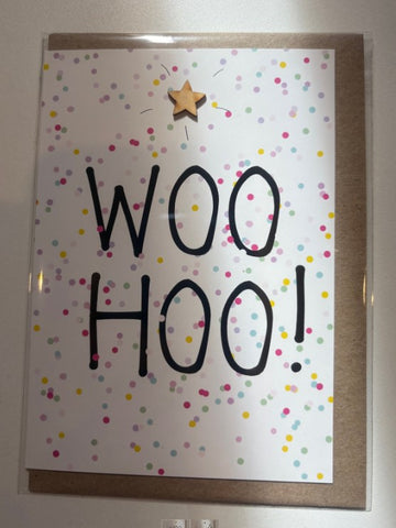 Woohoo Greeting card