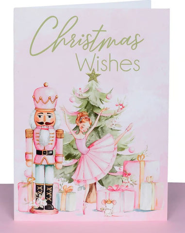 Christmas wishes greeting card