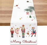 Nutcracker Ballet themed Christmas table runner