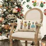 Newest Nutcracker Christmas Cushion Covers