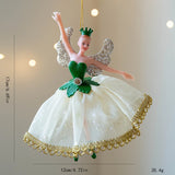 Ballet Girl Christmas hanging ornament