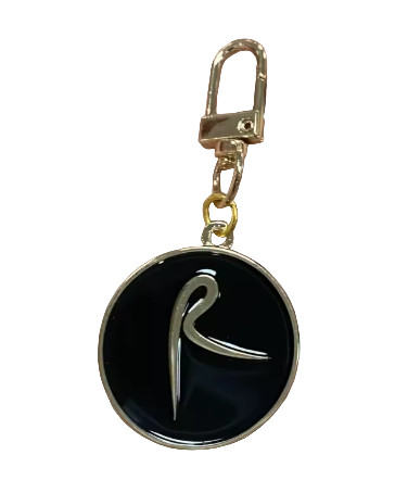 RAD R Logo embossed Keyring