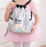 Metallic Dance Drawstring Backpack Girls