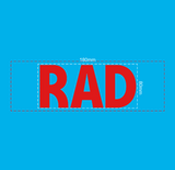 RAD Red Logo Towel