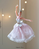 Ballet Girl Christmas hanging ornament