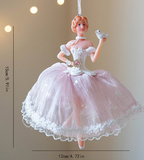 Ballet Girl Christmas hanging ornament