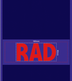 RAD Red Logo Towel