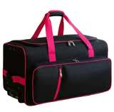 Rolling Dance Bag with Telescopic Garment Rack