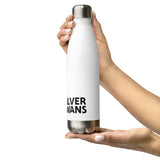 Silver Swans Stainless Steel Water Bottle