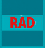 RAD Red Logo Towel