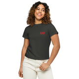 RAD Embroidered Logo high waisted T shirt