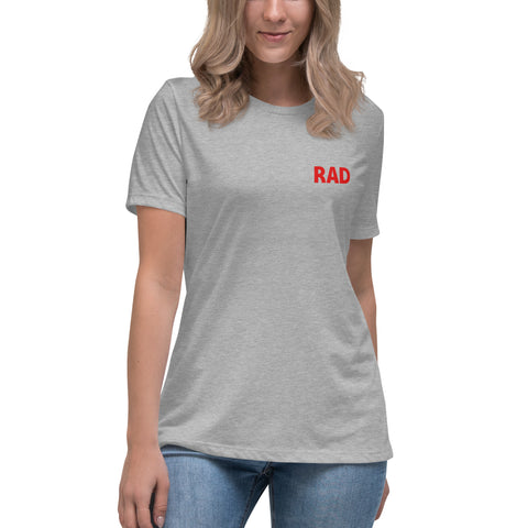 RAD LOGO Women's Relaxed T-Shirt