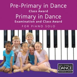 CD Pre-Primary and Primary Dance for Piano