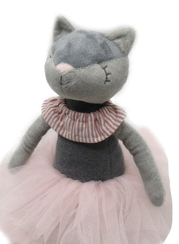 Plush toy Ballerina Cat Doll