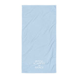RAD logo embroidered towel "Pale Blue"