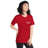 "Choreograph your future" Unisex t-shirt